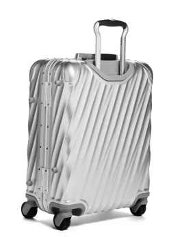 Tumi Spinner (4 Wheel) | Aluminium Luggage-19 Degree Aluminium Continental Carry-On - Silver