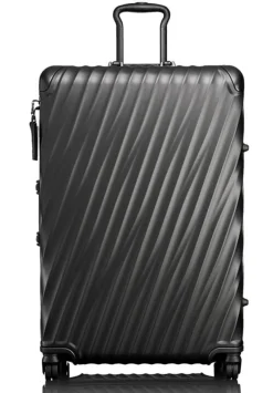 Tumi Spinner (4 Wheel) | Aluminium Luggage-19 Degree Aluminium Extended Trip Packing Case - Matte Black