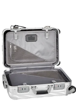 Tumi Spinner (4 Wheel) | Aluminium Luggage-19 Degree Aluminium International Carry-On - Silver