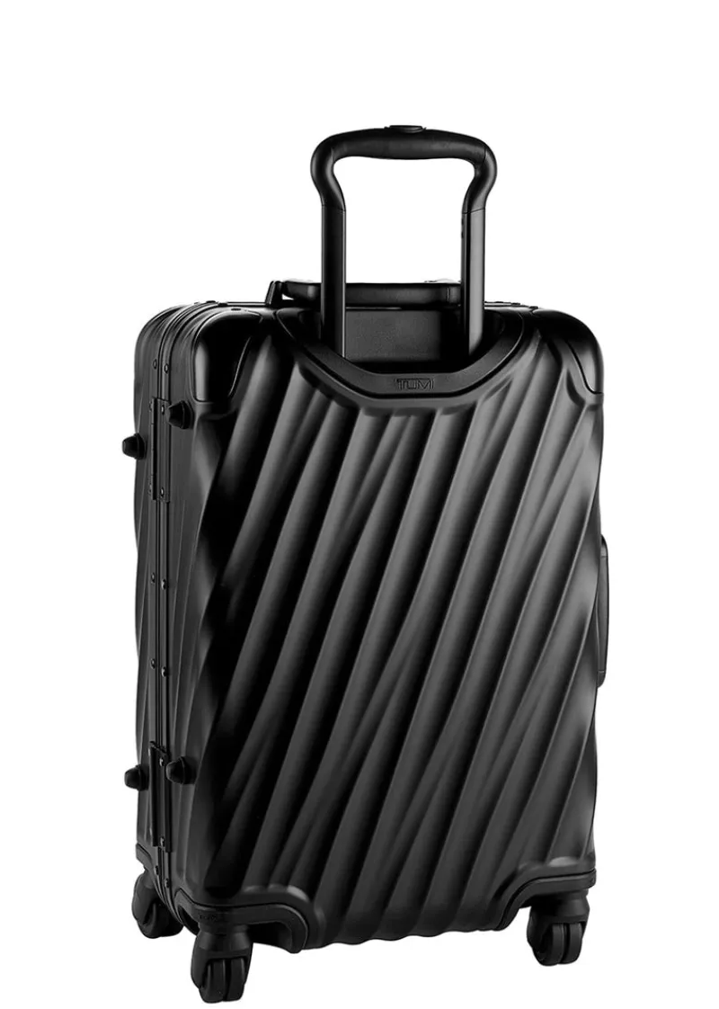 Tumi Spinner (4 Wheel) | Aluminium Luggage-19 Degree Aluminium International Carry-On - Matte Black