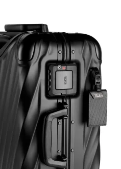 Tumi Spinner (4 Wheel) | Aluminium Luggage-19 Degree Aluminium International Carry-On - Matte Black