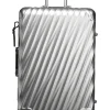Tumi Spinner (4 Wheel) | Aluminium Luggage-19 Degree Aluminium Short Trip Packing Case - Silver