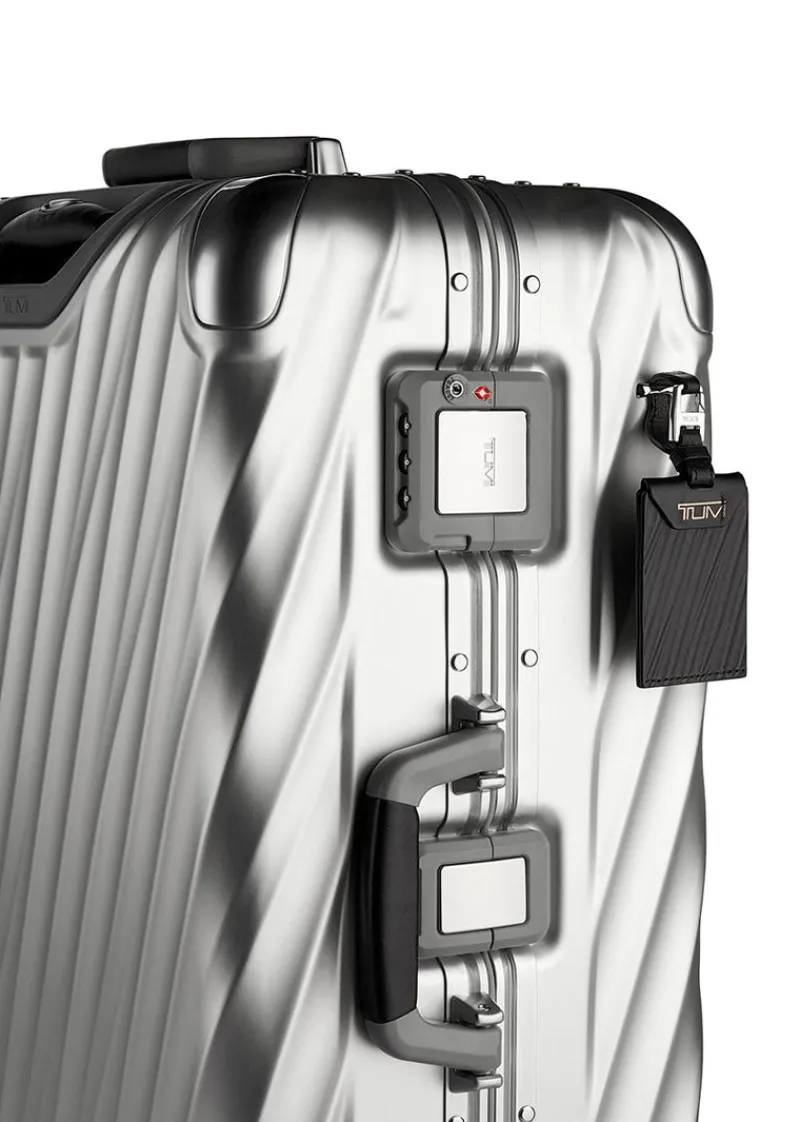 Tumi Spinner (4 Wheel) | Aluminium Luggage-19 Degree Aluminium Short Trip Packing Case - Matte Black