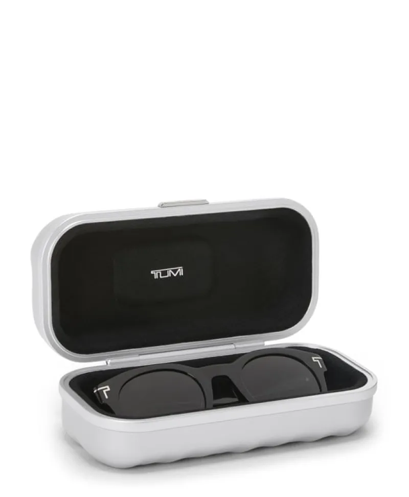 London Luggage Aluminium Luggage-19 Degree Aluminium Sunglass Case - Silver