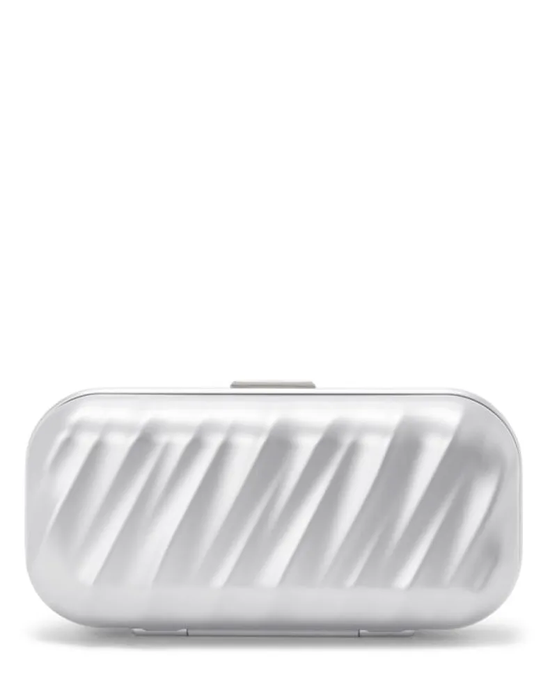 London Luggage Aluminium Luggage-19 Degree Aluminium Sunglass Case - Silver