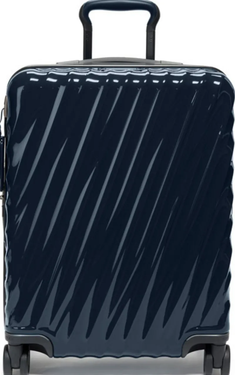 Tumi Spinner (4 Wheel) | Hardside Luggage-19 Degree Continental Expandable Carry-On 55cm - Navy