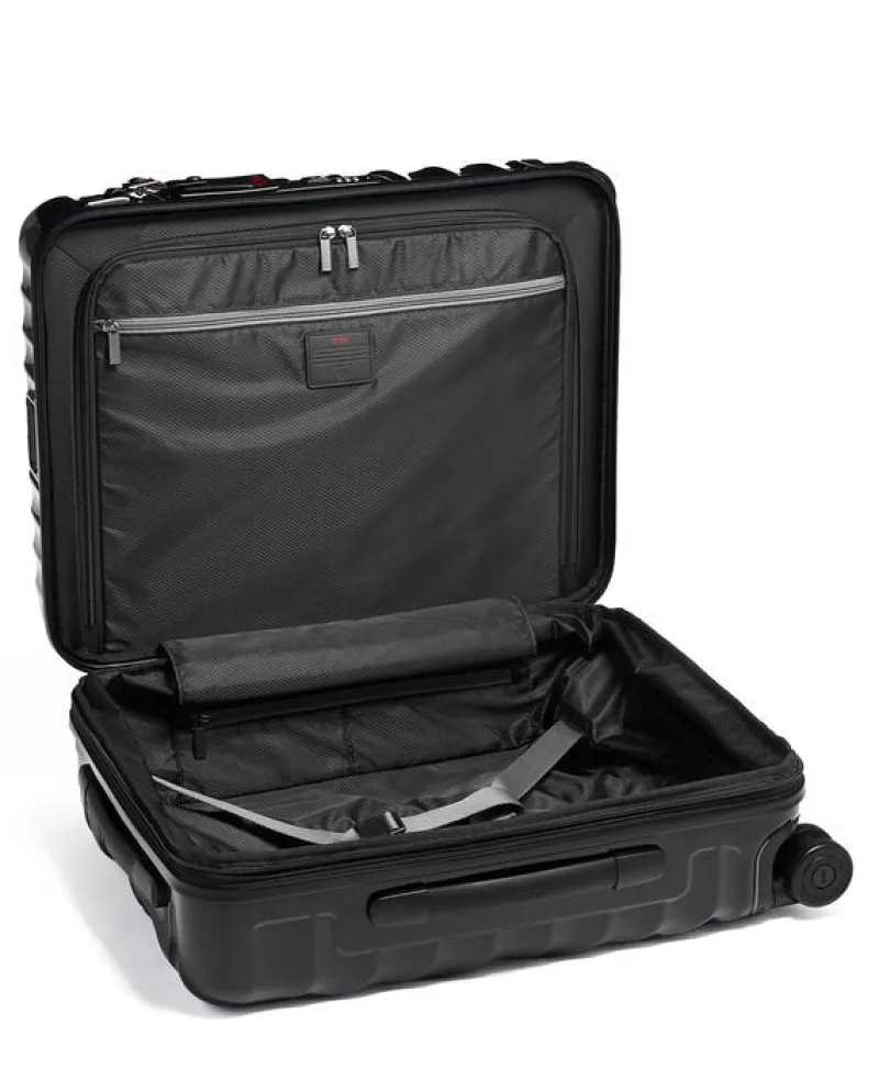 Tumi Spinner (4 Wheel) | Hardside Luggage-19 Degree Continental Expandable 4 Wheeled Carry-On - Black