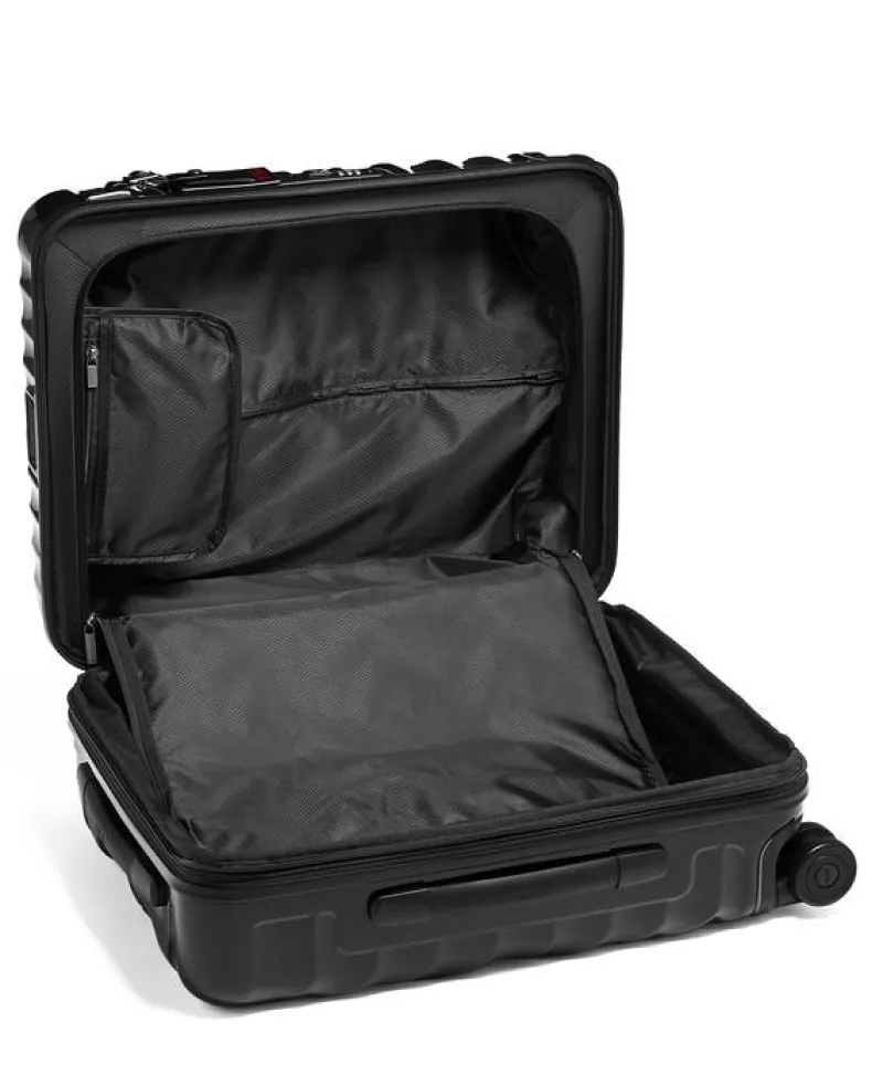 Tumi Spinner (4 Wheel) | Hardside Luggage-19 Degree Continental Expandable 4 Wheeled Carry-On - Black