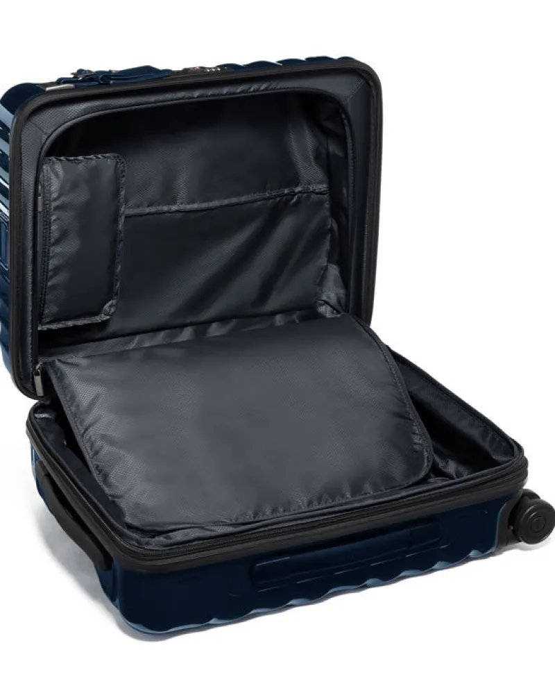 Tumi Spinner (4 Wheel) | Hardside Luggage-19 Degree Continental Expandable Carry-On 55cm - Navy