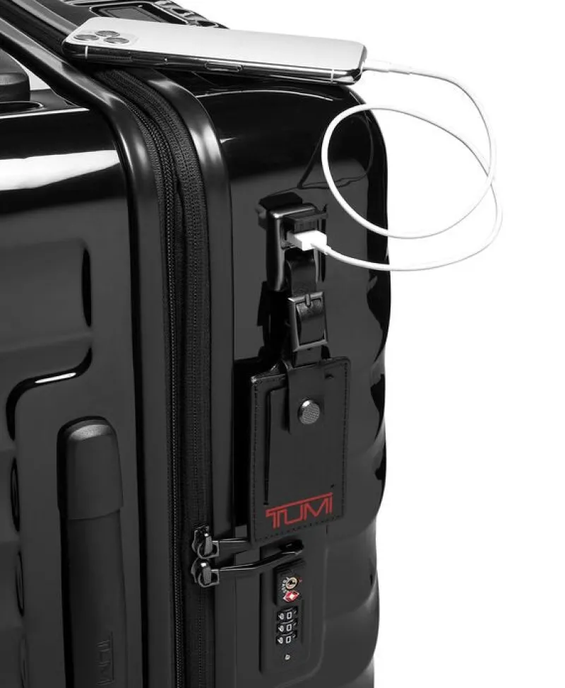 Tumi Spinner (4 Wheel) | Hardside Luggage-19 Degree Continental Expandable 4 Wheeled Carry-On - Black