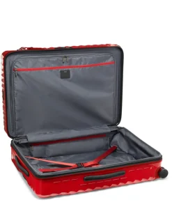 London Luggage Spinner (4 Wheel) | Hardside Luggage-19 Degree Degree Extended Trip Expandable Checked Luggage - Red