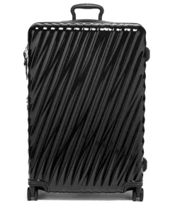 Tumi Spinner (4 Wheel) | Eco Friendly Luggage-19 Degree Extended Trip Expandable 4 Wheeled Packing Case - Black