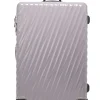 London Luggage Spinner (4 Wheel)-19 Degree Extended Trip Expandable 4 Wheeled Packing Case - Lavender