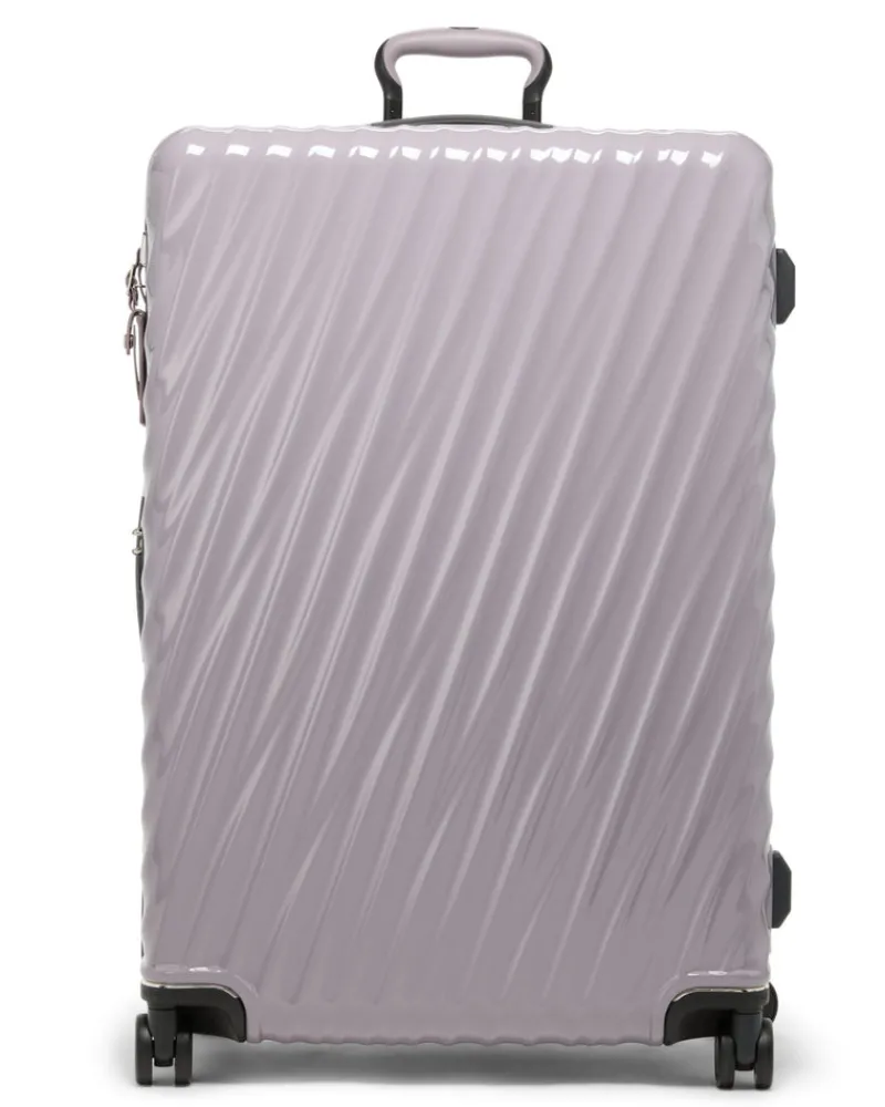 London Luggage Spinner (4 Wheel)-19 Degree Extended Trip Expandable 4 Wheeled Packing Case - Lavender