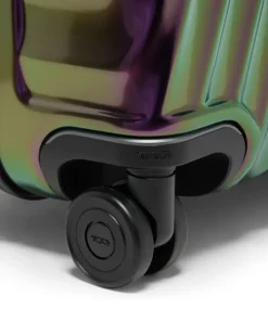London Luggage Spinner (4 Wheel) | Hardside Luggage-19 Degree Extended Trip Expandable 4 Wheeled Packing Case - Iridescent dusk