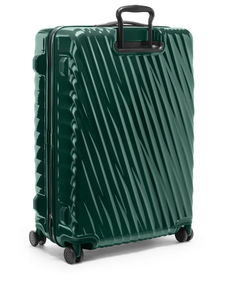 London Luggage Spinner (4 Wheel) | Hardside Luggage-19 Degree Extended Trip Expandable 4 Wheeled Packing Case - Hunter Green