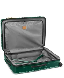 London Luggage Spinner (4 Wheel) | Hardside Luggage-19 Degree Extended Trip Expandable 4 Wheeled Packing Case - Hunter Green