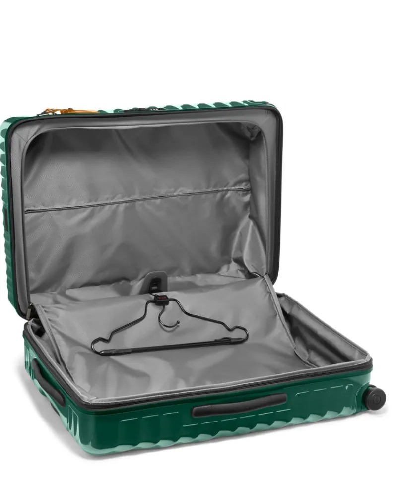 London Luggage Spinner (4 Wheel) | Hardside Luggage-19 Degree Extended Trip Expandable 4 Wheeled Packing Case - Hunter Green