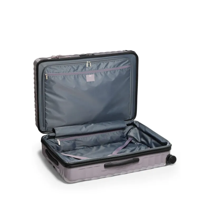 London Luggage Spinner (4 Wheel)-19 Degree Extended Trip Expandable 4 Wheeled Packing Case - Lavender