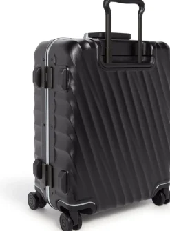 Tumi Spinner (4 Wheel) | Hardside Luggage-19 Degree Frame Continental 4 Wheeled Carry-On 55cm - Black Texture