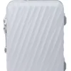 Tumi Spinner (4 Wheel) | Hardside Luggage-19 Degree Frame International 4 Wheeled Carry-On 55cm - Pearl Grey