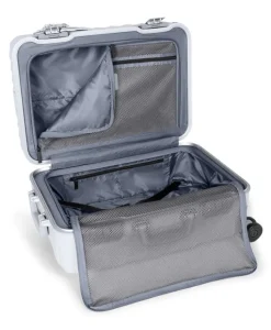 Tumi Spinner (4 Wheel) | Hardside Luggage-19 Degree Frame International 4 Wheeled Carry-On 55cm - Pearl Grey