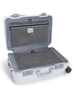 Tumi Spinner (4 Wheel) | Hardside Luggage-19 Degree Frame International 4 Wheeled Carry-On 55cm - Pearl Grey