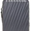 London Luggage Spinner (4 Wheel) | Hardside Luggage-19 Degree International Expandable Carry-On 55cm - Grey Texture