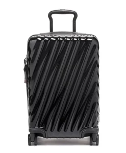 Tumi Spinner (4 Wheel) | Hardside Luggage-19 Degree International Expandable 4 Wheeled Carry-On - Black