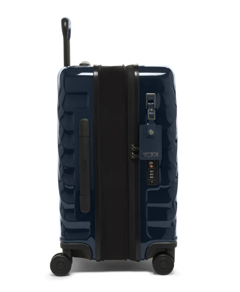 Tumi Spinner (4 Wheel) | Cabin Luggage-19 Degree International Expandable 4 Wheeled Carry-On - Navy