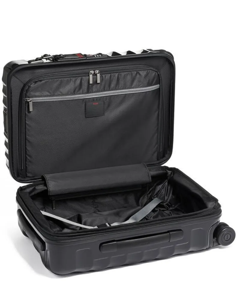 Tumi Spinner (4 Wheel) | Hardside Luggage-19 Degree International Expandable 4 Wheeled Carry-On - Black