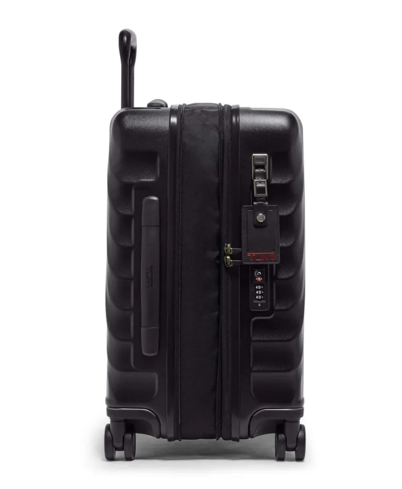 Tumi Spinner (4 Wheel) | Hardside Luggage-19 Degree International Expandable Carry-On 55cm - Black Texture