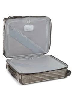 London Luggage Spinner (4 Wheel) | Hardside Luggage-19 Degree Lite Continental 4 Wheeled Carry-On (55 cm) - Titanium