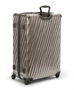 London Luggage Spinner (4 Wheel)-19 Degree Lite Extended Trip Checked Luggage - Titanium