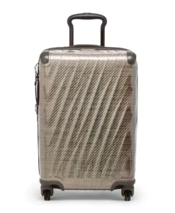 London Luggage Spinner (4 Wheel) | Hardside Luggage-19 Degree Lite International 4 Wheeled Carry-On (55 cm) - Titanium