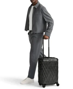 London Luggage Spinner (4 Wheel) | Hardside Luggage-19 Degree Lite International 4 Wheeled Carry-On (55 cm) - Titanium