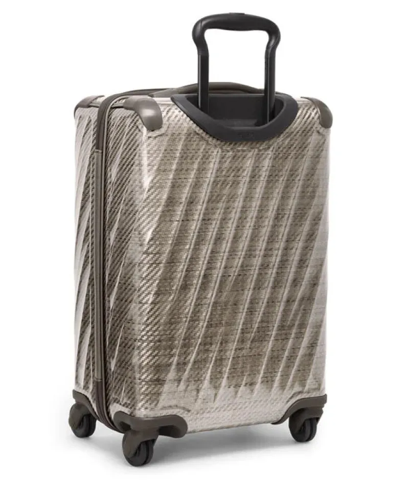 London Luggage Spinner (4 Wheel) | Hardside Luggage-19 Degree Lite International 4 Wheeled Carry-On (55 cm) - Titanium