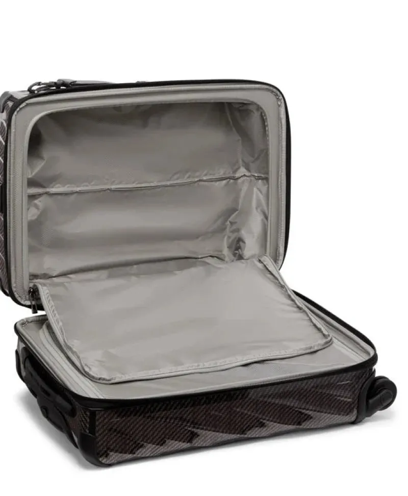 London Luggage Spinner (4 Wheel) | Hardside Luggage-19 Degree Lite International 4 Wheeled Carry-On (55 cm) - Black/Graphite