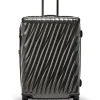 London Luggage Hardside Luggage | Cabin Luggage-19 Degree Lite Short Trip Checked Luggage 66 cm - Black/Graphite