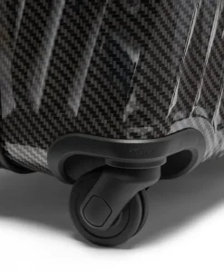 London Luggage Hardside Luggage | Cabin Luggage-19 Degree Lite Short Trip Checked Luggage 66 cm - Black/Graphite