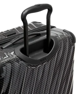 London Luggage Hardside Luggage | Cabin Luggage-19 Degree Lite Short Trip Checked Luggage 66 cm - Black/Graphite