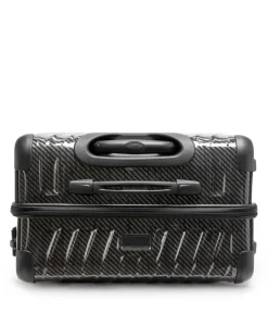 London Luggage Hardside Luggage | Cabin Luggage-19 Degree Lite Short Trip Checked Luggage 66 cm - Black/Graphite