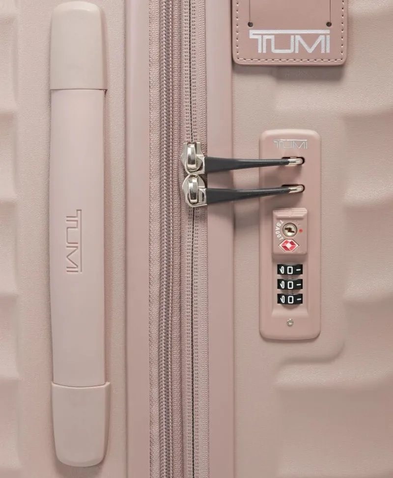 Tumi Spinner (4 Wheel) | Hardside Luggage-19 Degree Short Trip Expandable 4 Wheeled Packing Case - Mauve Texture