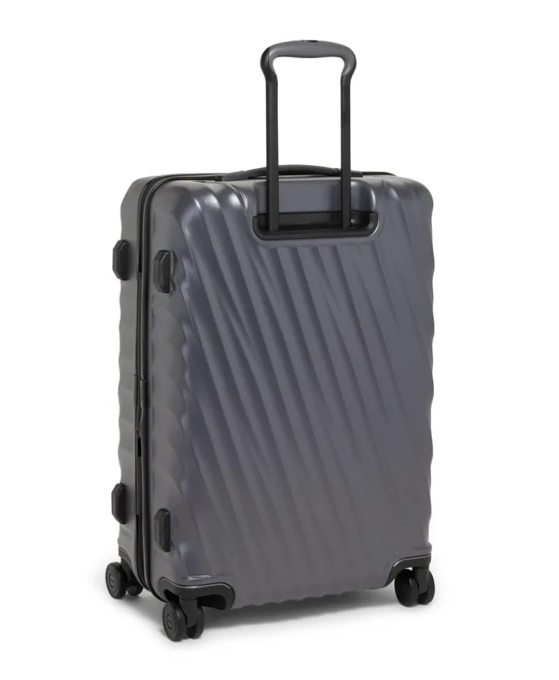 Tumi Hardside Luggage | Cabin Luggage-19 Degree Short Trip Expandable 4 Wheeled Packing Case - Grey Texture