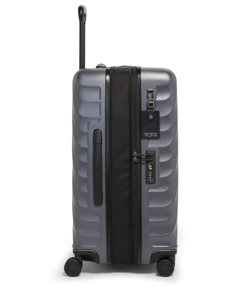 Tumi Hardside Luggage | Cabin Luggage-19 Degree Short Trip Expandable 4 Wheeled Packing Case - Grey Texture