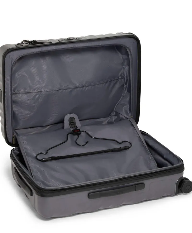 Tumi Hardside Luggage | Cabin Luggage-19 Degree Short Trip Expandable 4 Wheeled Packing Case - Grey Texture