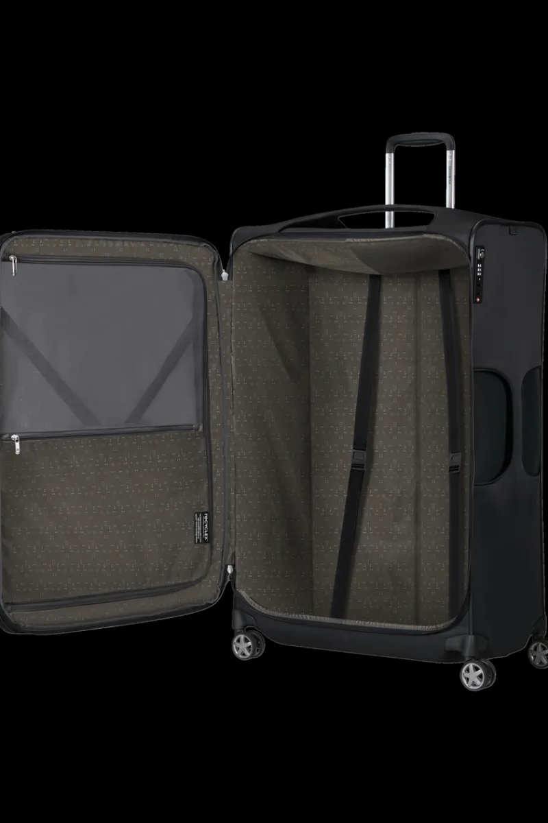 Samsonite Spinner (4 Wheel) | Lightweight Luggage-D'LITE 83cm Spinner (4 wheels) - Black