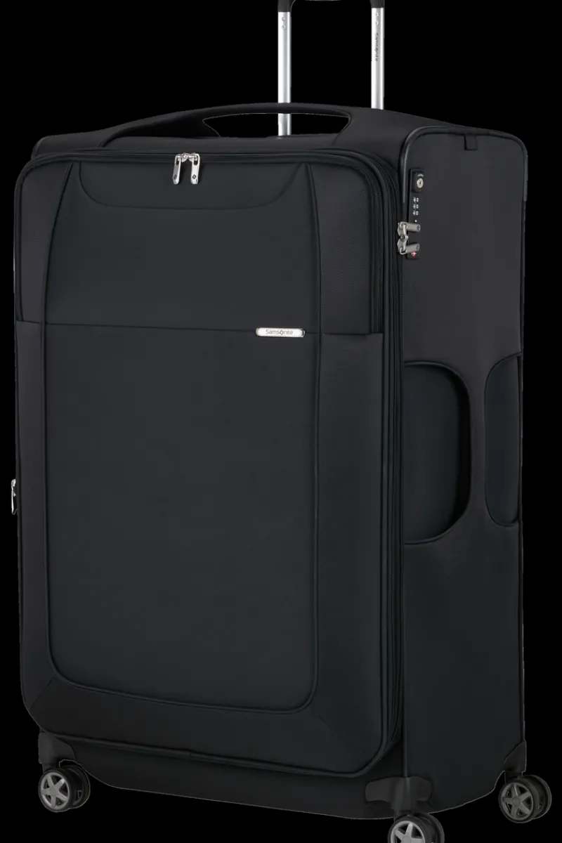 Samsonite Spinner (4 Wheel) | Lightweight Luggage-D'LITE 83cm Spinner (4 wheels) - Black
