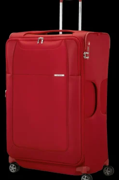 Samsonite Spinner (4 Wheel) | Lightweight Luggage-D'LITE 83cm Spinner (4 wheels) - Chili Red
