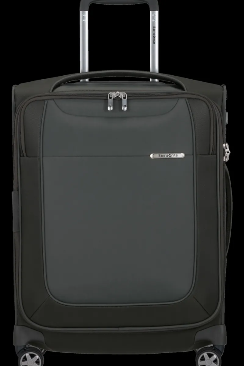 Samsonite Spinner (4 Wheel) | Lightweight Luggage-D'LITE 55cm Spinner Expandable (4 wheels) - Climbing Ivy
